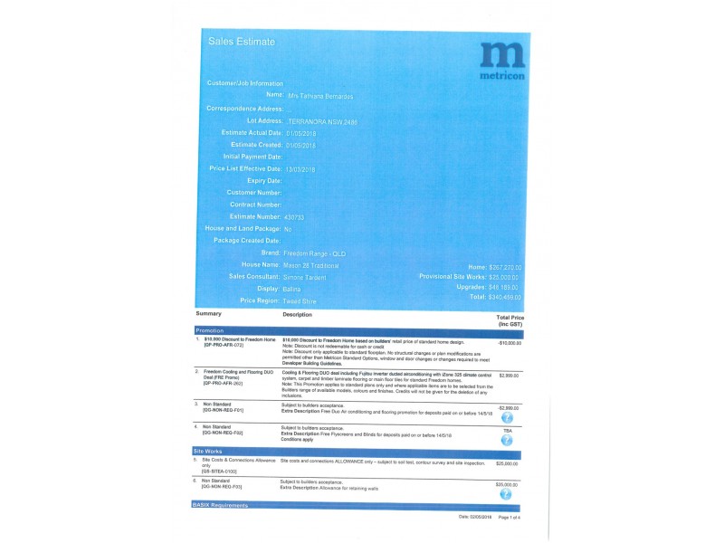 Lot 215 Woodroffe Street, Altitude Aspire, Terranora NSW 2486