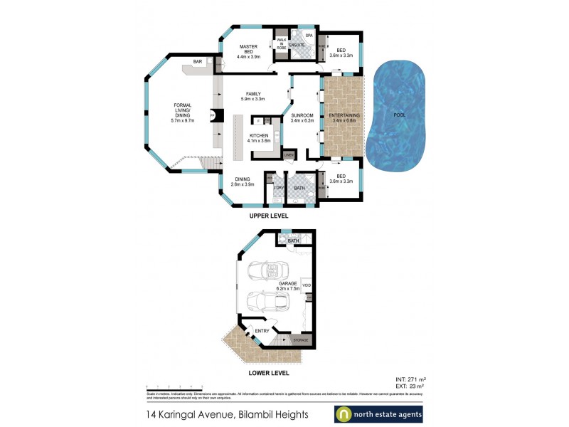 14 Karingal Avenue, Bilambil Heights NSW 2486 Floorplan