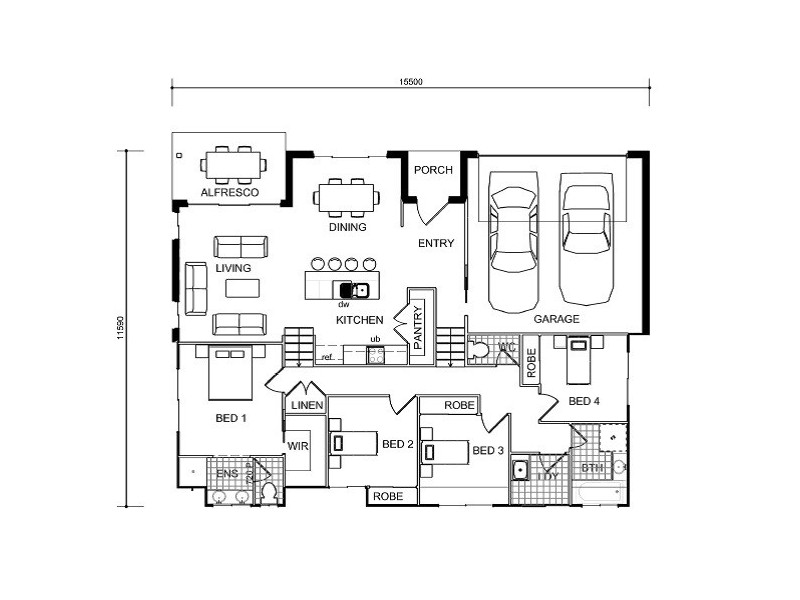 Lot 84 Lorikeet Drive, Fraser Cove, Tweed Heads South NSW 2486 Floorplan