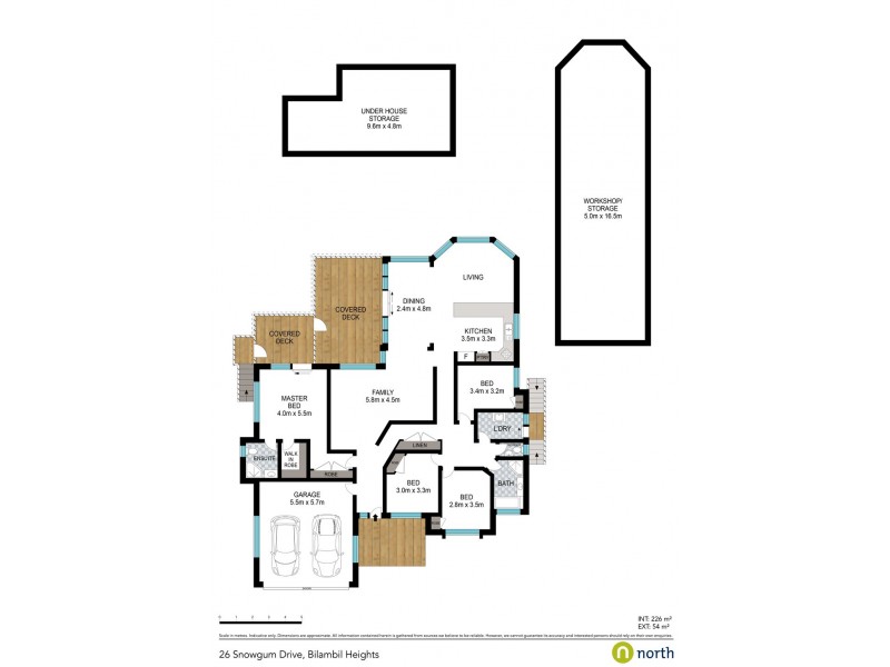 26 Snowgum Drive, Bilambil Heights NSW 2486 Floorplan