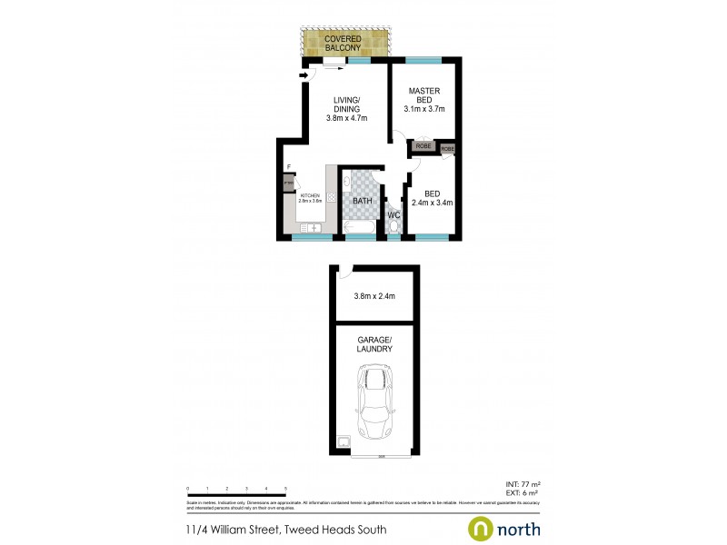 11 / 4 William Street, Tweed Heads South NSW 2486 Floorplan