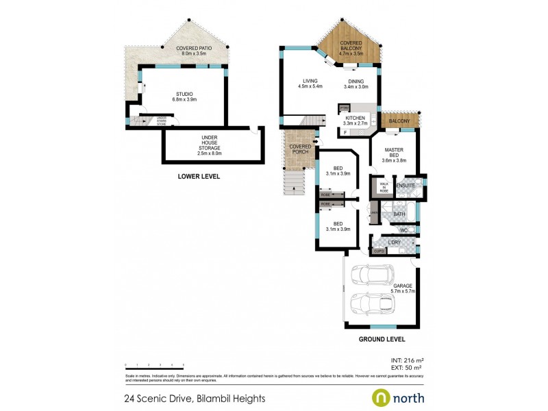 24 Scenic Drive, Bilambil Heights NSW 2486 Floorplan