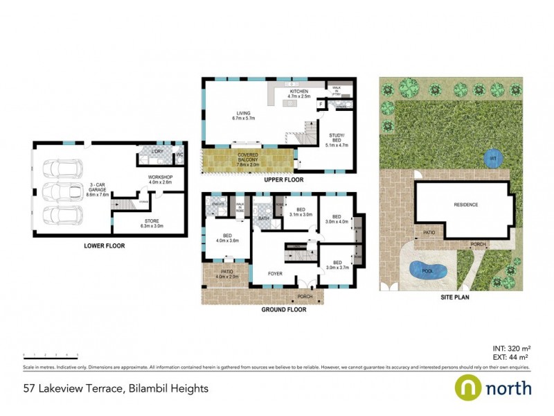 57 Lakeview Terrace, Bilambil Heights NSW 2486 Floorplan