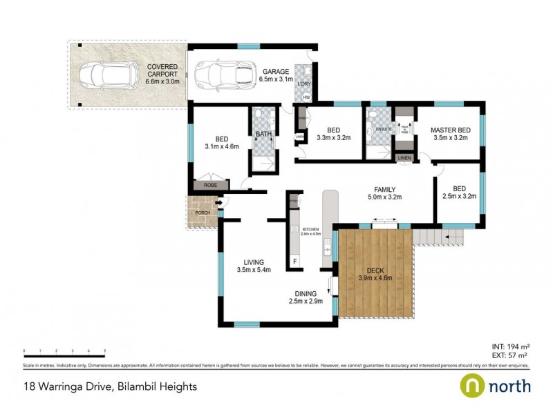 18 Warringa Drive, Bilambil Heights NSW 2486 Floorplan