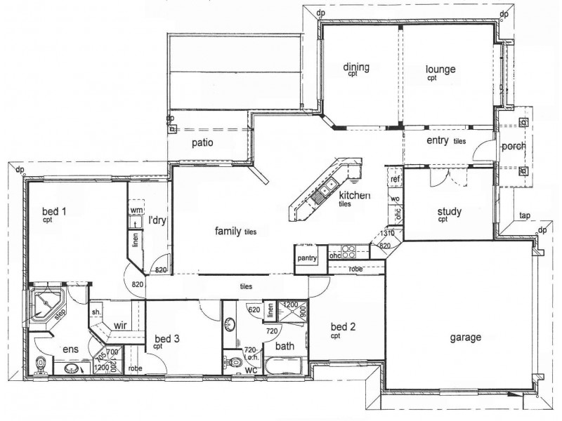 3 Malua Terrace, Bilambil Heights NSW 2486 Floorplan