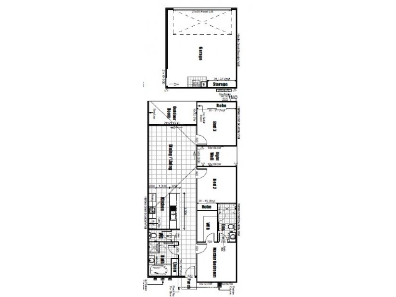 Lot 1610 Norris Road, Fitzgibbon Chase, Fitzgibbon QLD 4018 Floorplan