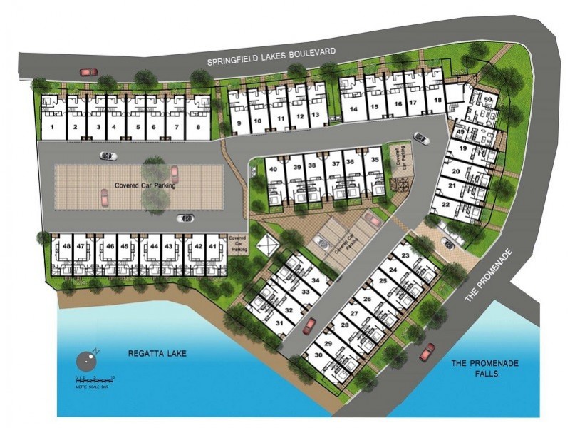 Unit 34 / 138 Springfield Lakes Boulevade, Promenade Falls, Springfield Lakes QLD 4300