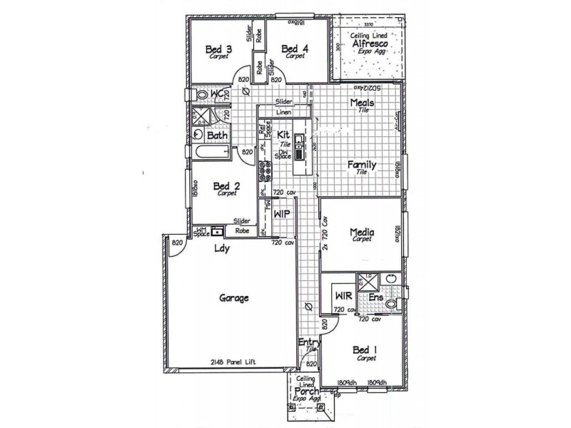 Caboolture QLD 4510 Floorplan