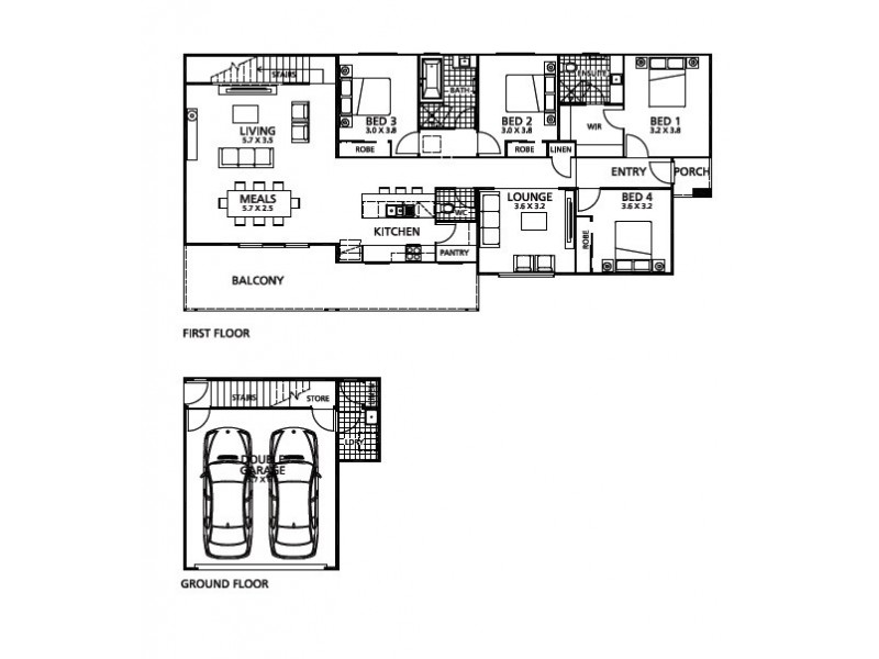 Lot 525 Lakeside Ave, The Peninsula Estate, Springfield Lakes QLD 4300 Floorplan