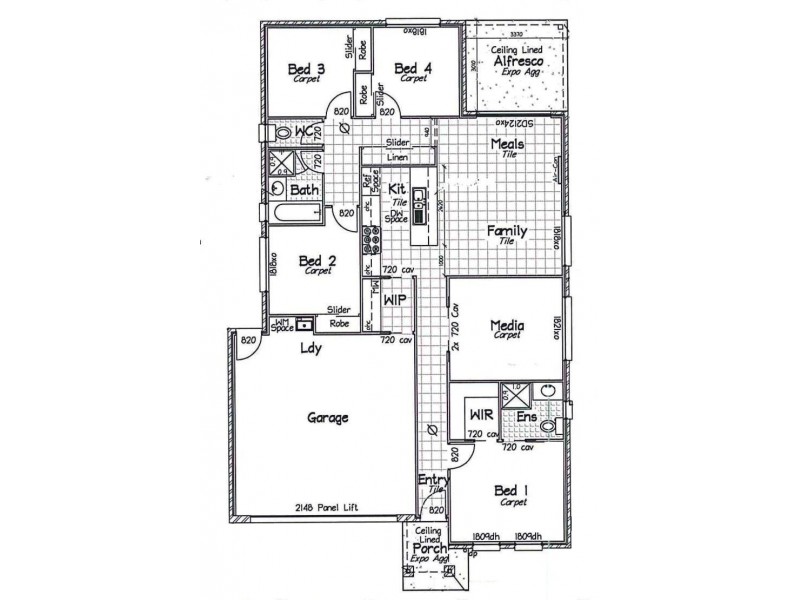 Joyner QLD 4500 Floorplan