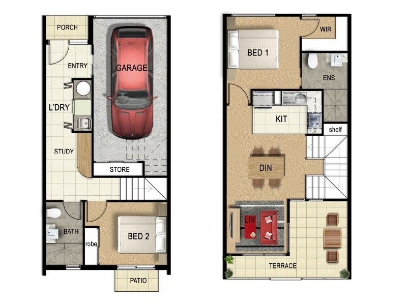 Springfield Lakes QLD 4300 Floorplan