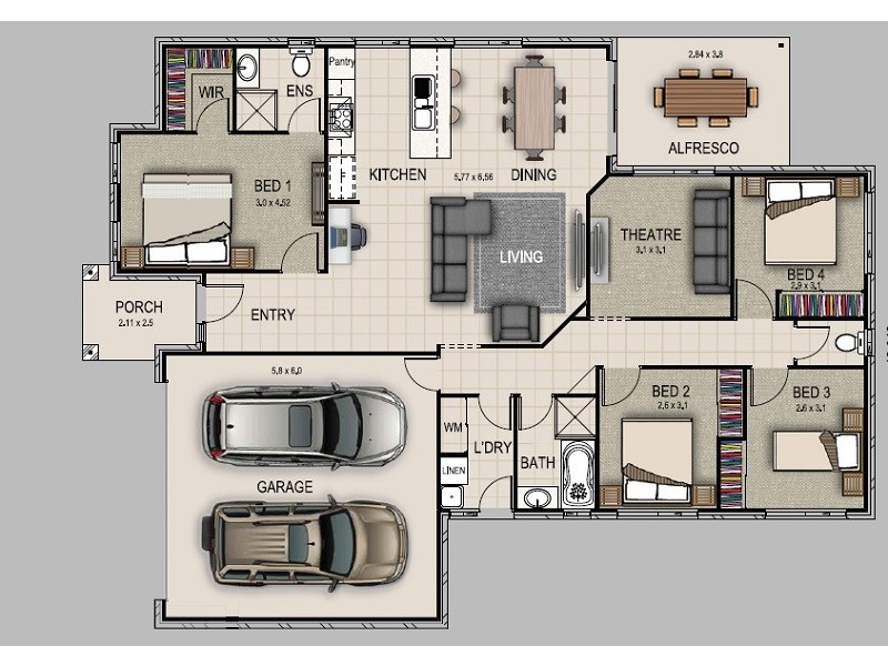 Pimpama QLD 4209 Floorplan
