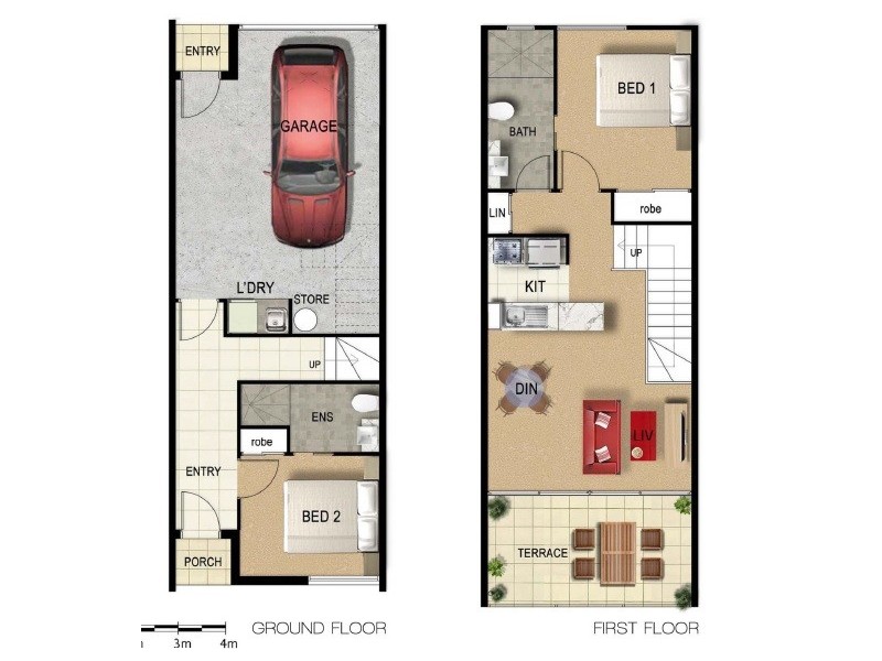 Unit 32 Springfield Lakes Boulevade, Promenade Falls, Springfield Lakes QLD 4300 Floorplan