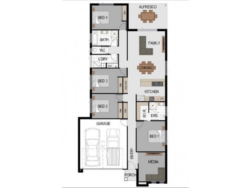 Maudsland QLD 4210 Floorplan