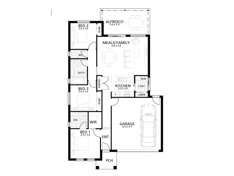 Springfield Lakes QLD 4300 Floorplan