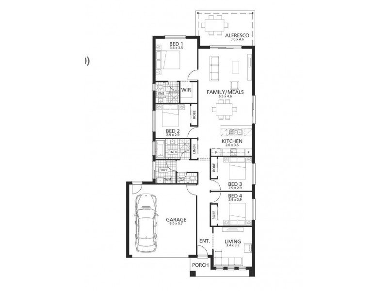 Springfield Lakes QLD 4300 Floorplan