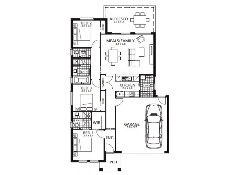 Springfield QLD 4871 Floorplan