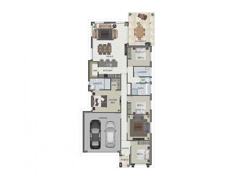 Springfield Lakes QLD 4300 Floorplan
