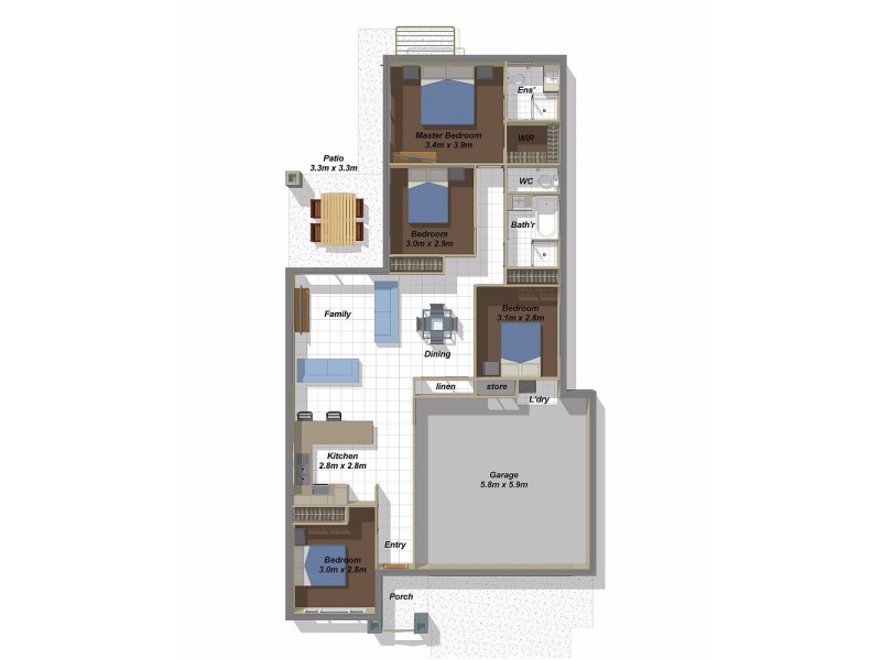 Pimpama QLD 4209 Floorplan