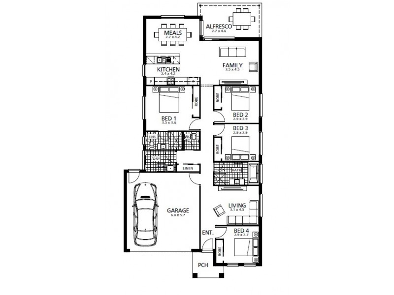 Spring Mountain QLD 4124 Floorplan