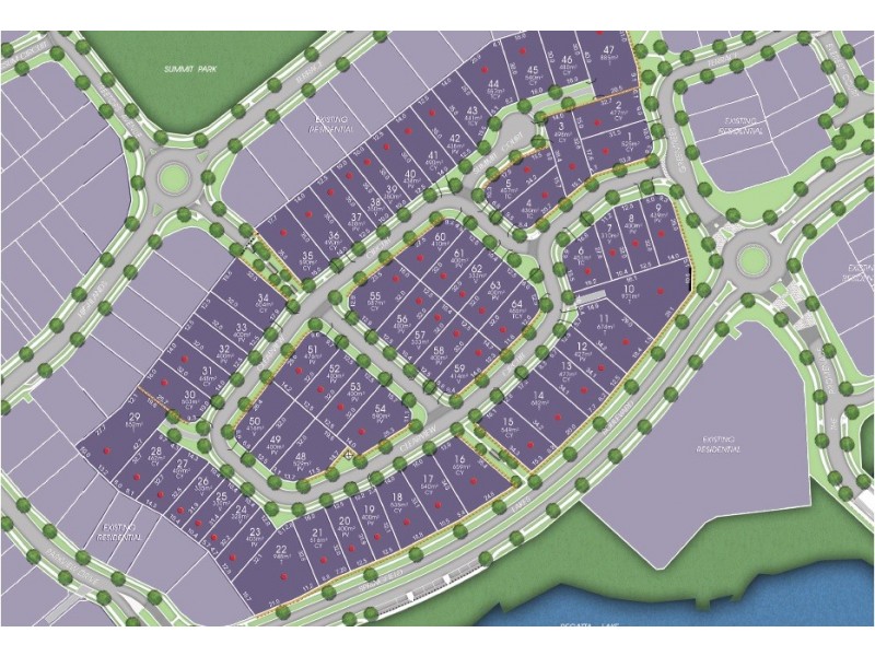 Lot 2 Greentrees Terrace, The Summit Estate, Springfield Lakes QLD 4300