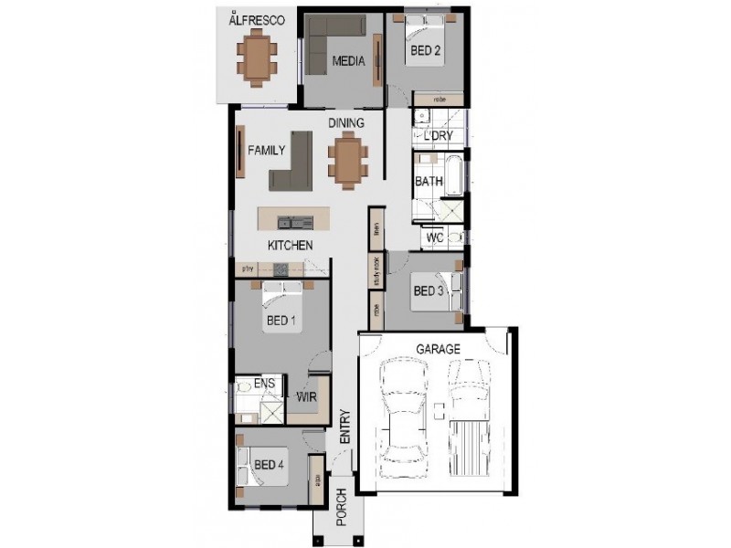 Coomera QLD 4209 Floorplan