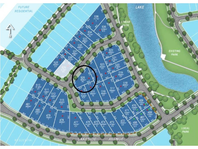 Lot 525 Lakeside Ave, The Peninsula Estate, Springfield Lakes QLD 4300