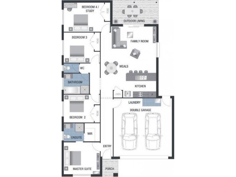 Lot 48 Corner of Foxwell and Amity Road, Lura Estate, Coomera QLD 4209 Floorplan