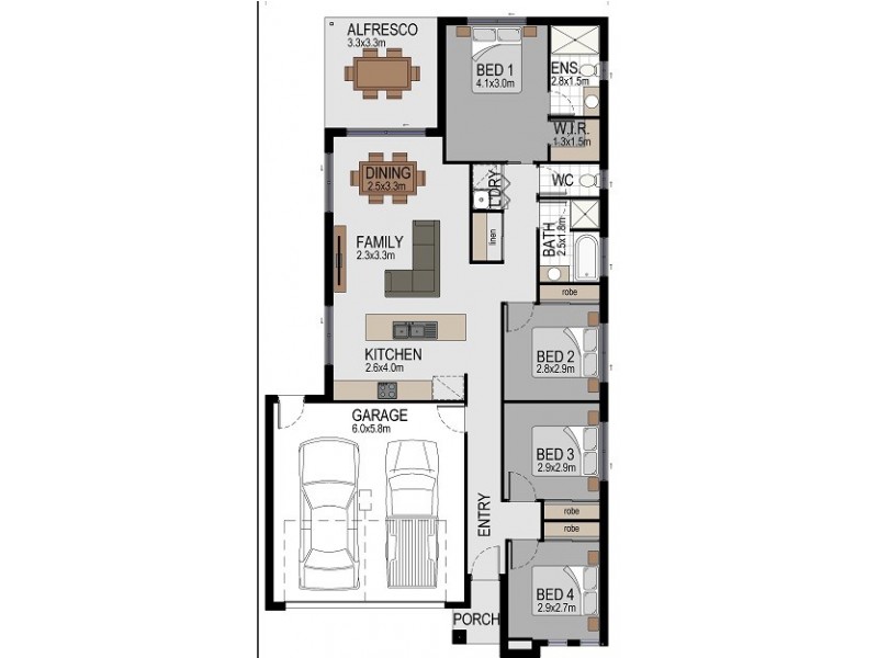 Coomera QLD 4209 Floorplan