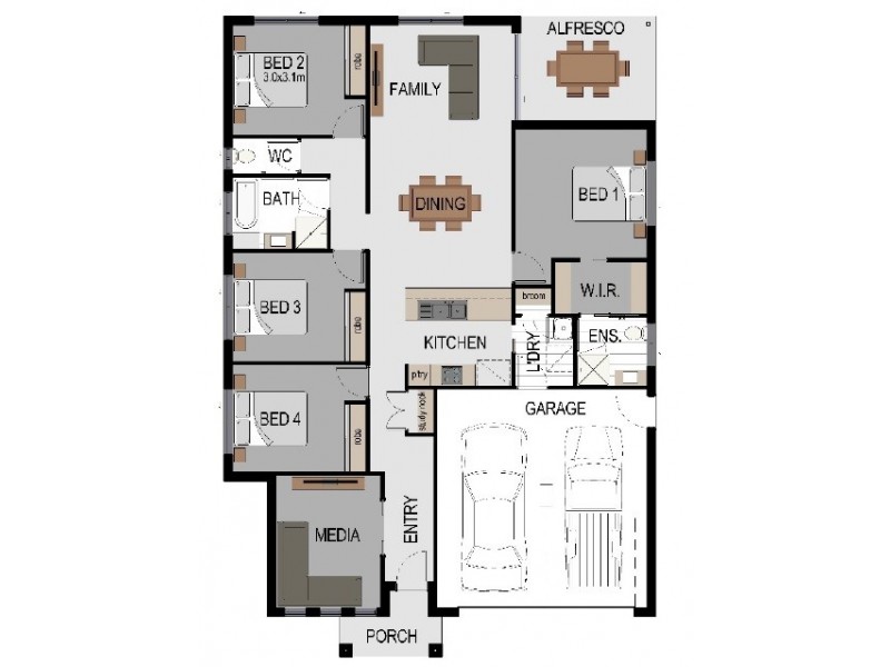 Coomera QLD 4209 Floorplan