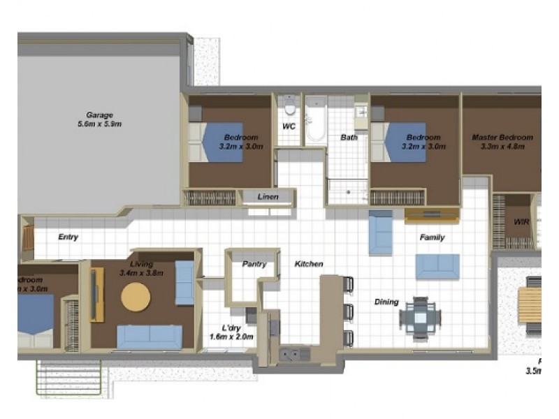 Coomera QLD 4209 Floorplan