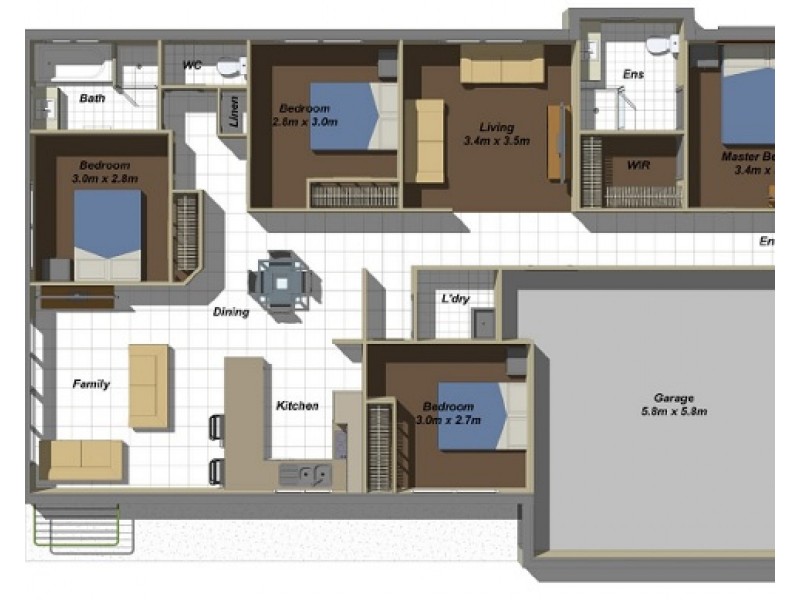 Coomera QLD 4209 Floorplan