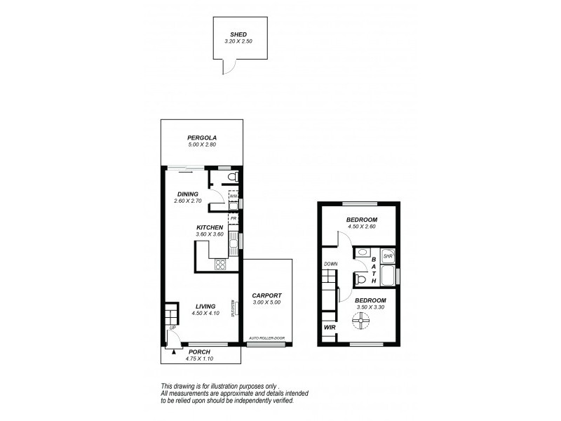 15 Karu Crescent, Mitchell Park SA 5043 Floorplan