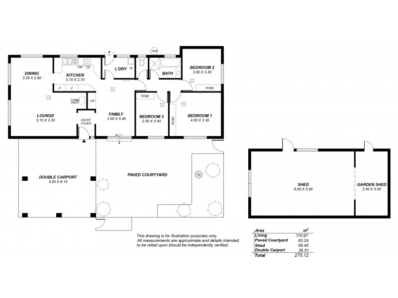9 Quadrant Terrace, Seaford SA 5169 Floorplan