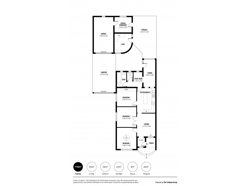 23 Derwent Avenue, Magill SA 5072 Floorplan