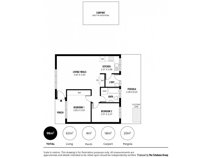 2/4 Albert Street, Payneham SA 5070 Floorplan