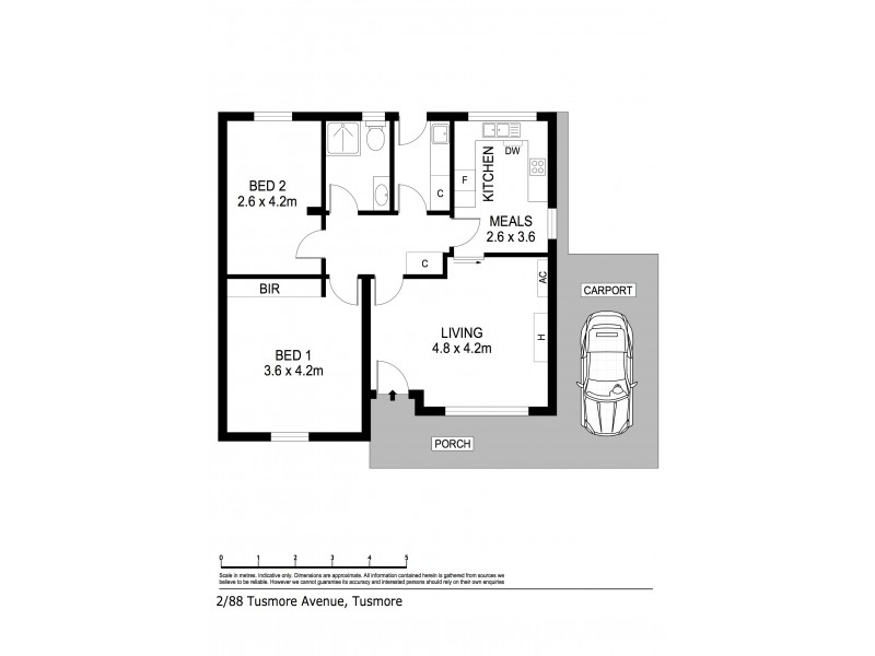 2/88 Tusmore Ave, Tusmore SA 5065 Floorplan