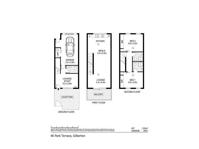 46 Park Tce, Gilberton SA 5081 Floorplan