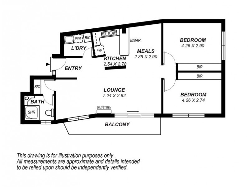 12/388 Henley Beach Road, Lockleys SA 5032 Floorplan