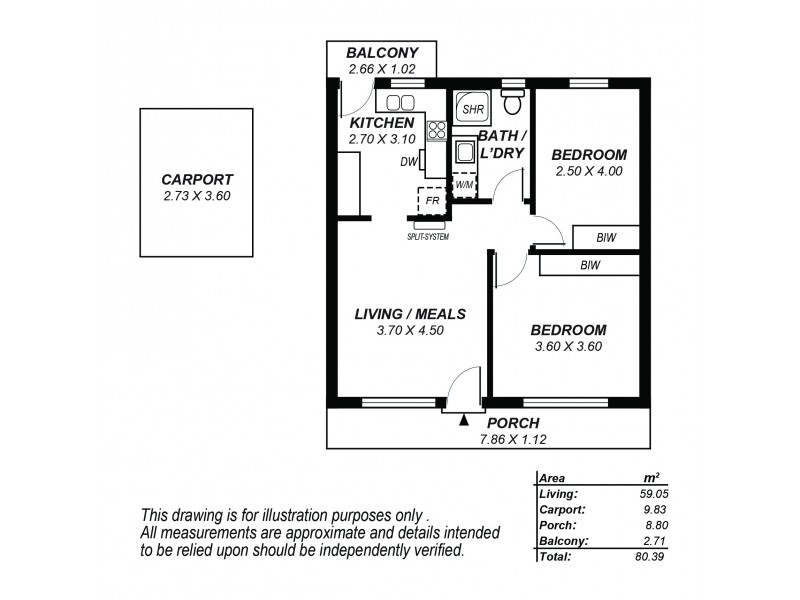 10/43 Blyth Street, Parkside SA 5063 Floorplan
