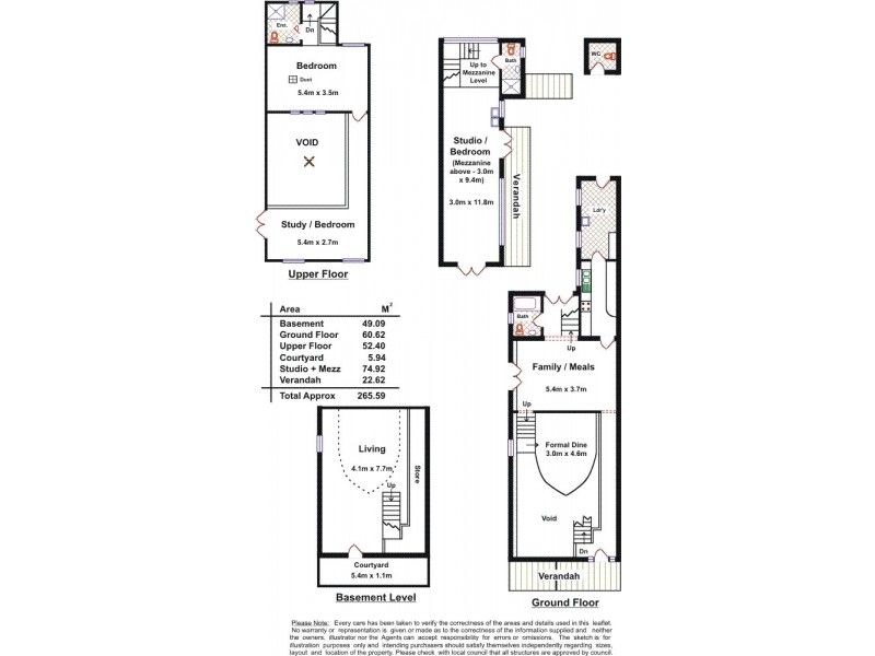 5 Harris st, Norwood SA 5067 Floorplan