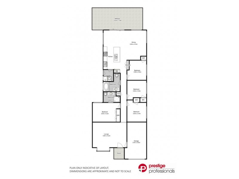 20 Kinchega Court, Wattle Grove NSW 2173 Floorplan