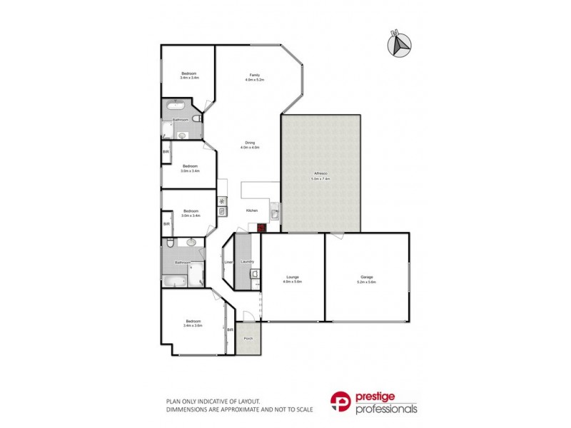 22 Burdekin Court, Wattle Grove NSW 2173 Floorplan