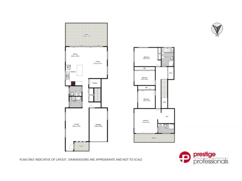 44A Balanada Avenue, Chipping Norton NSW 2170 Floorplan