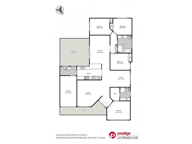 4 Balala Court, Wattle Grove NSW 2173 Floorplan