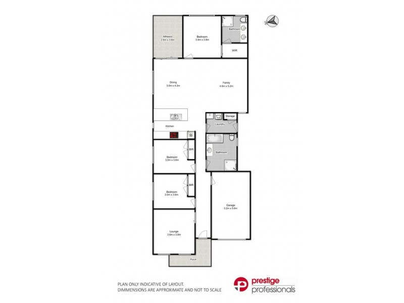 13 Eckersley Way, Moorebank NSW 2170 Floorplan