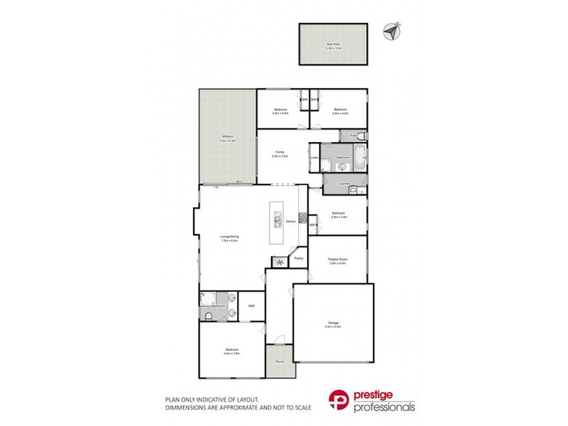4 Cotter Lane, Moorebank NSW 2170 Floorplan