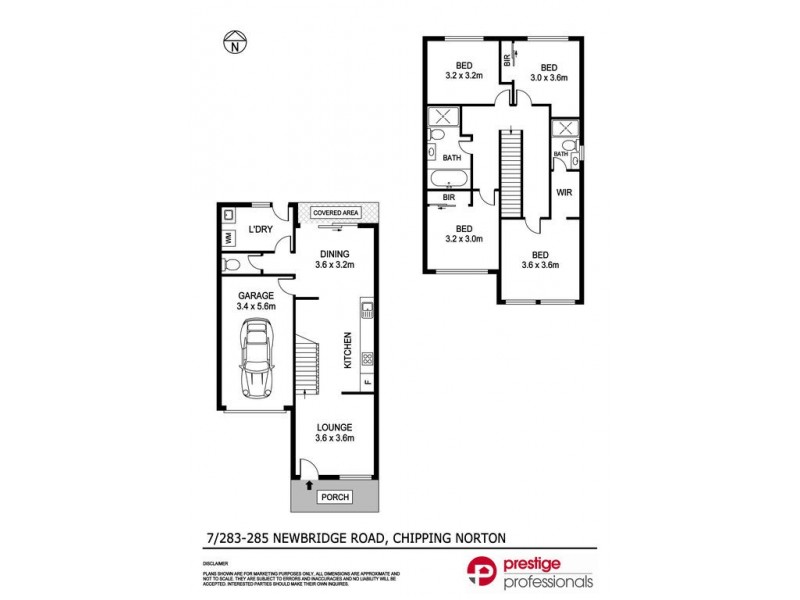 7/283-285 Newbridge Road, Chipping Norton NSW 2170 Floorplan