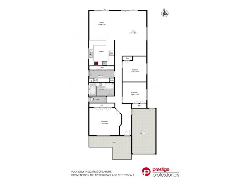 6 Eildon Court, Wattle Grove NSW 2173 Floorplan