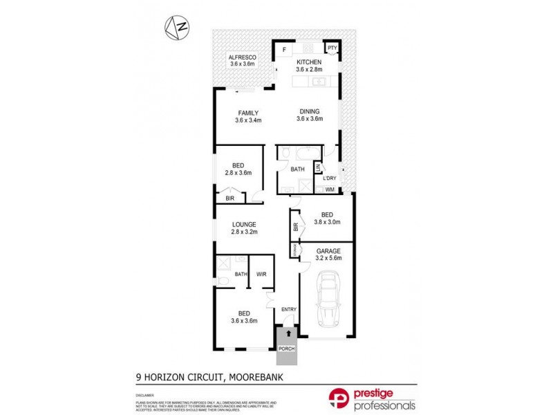 9 Horizon Circuit, Moorebank NSW 2170 Floorplan